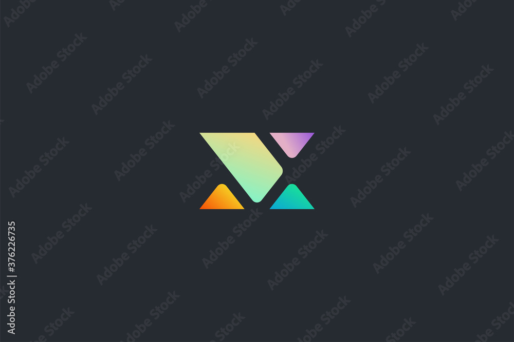 Technology Letter X Logo Template Technology Letter X Logo Template