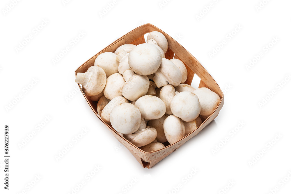 Champignon mushroom isolated on white background. Champignon mushroom isolated on white background.