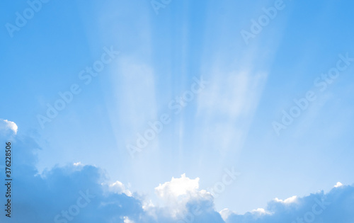 a beam of light from clouds5