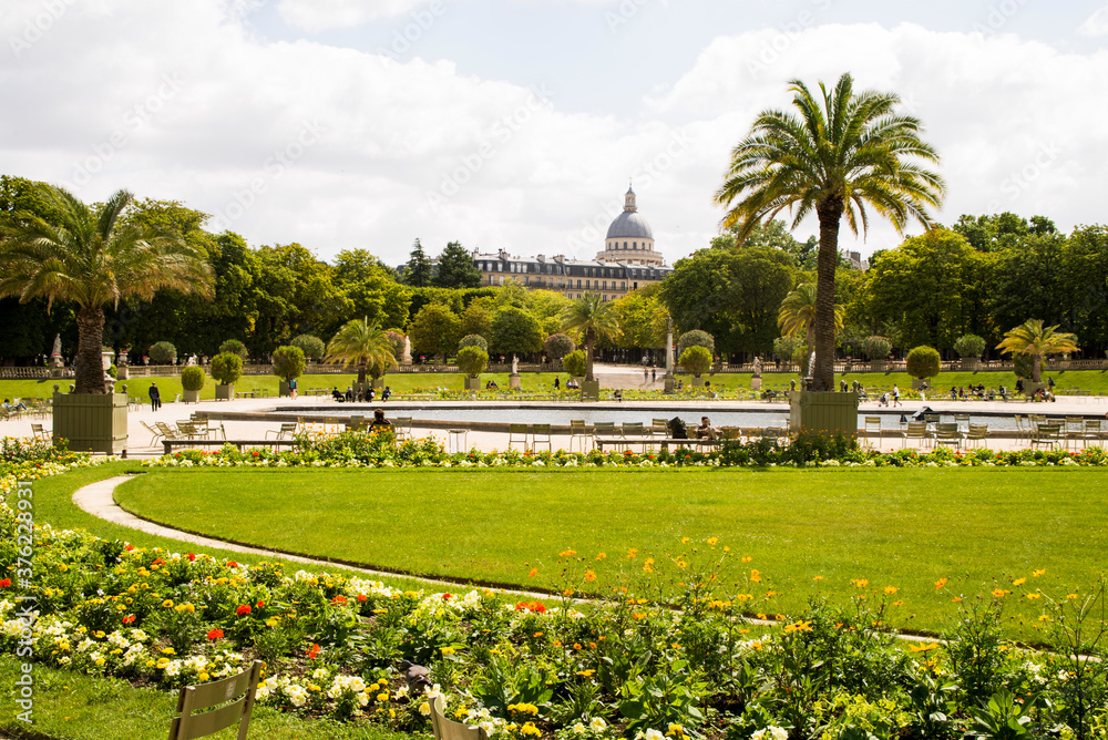 garden in the park