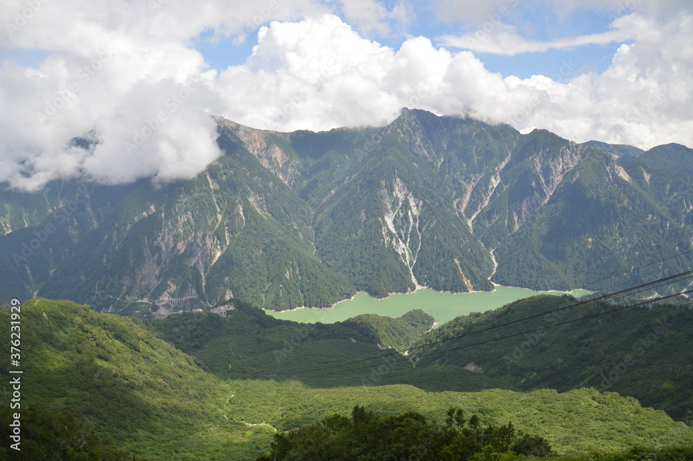 Fototapeta premium 中部山岳国立公園 