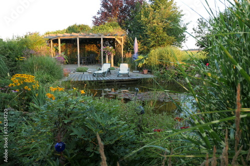 Liegeplatz im Garten