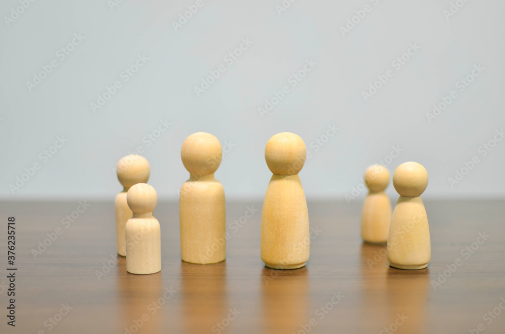 Family members on blur background. family concept from peg doll. Selective focus. Family members on blur background. family concept from peg doll. Selective focus.