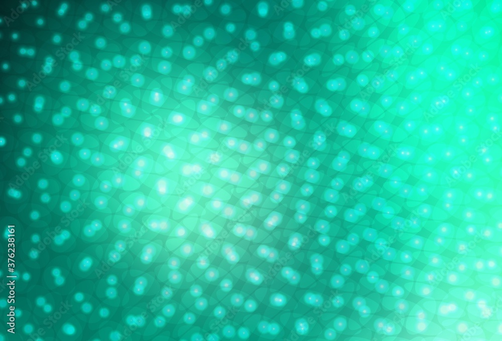 Light Green vector texture with disks. Light Green vector texture with disks.