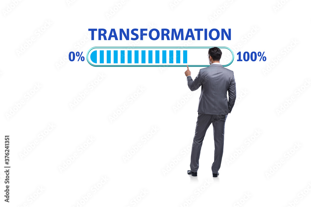 Concept of corporate business transformation Concept of corporate business transformation
