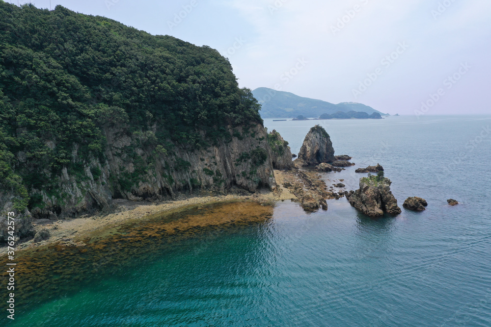 愛媛県西予市 須崎海岸の風景 愛媛県西予市 須崎海岸の風景