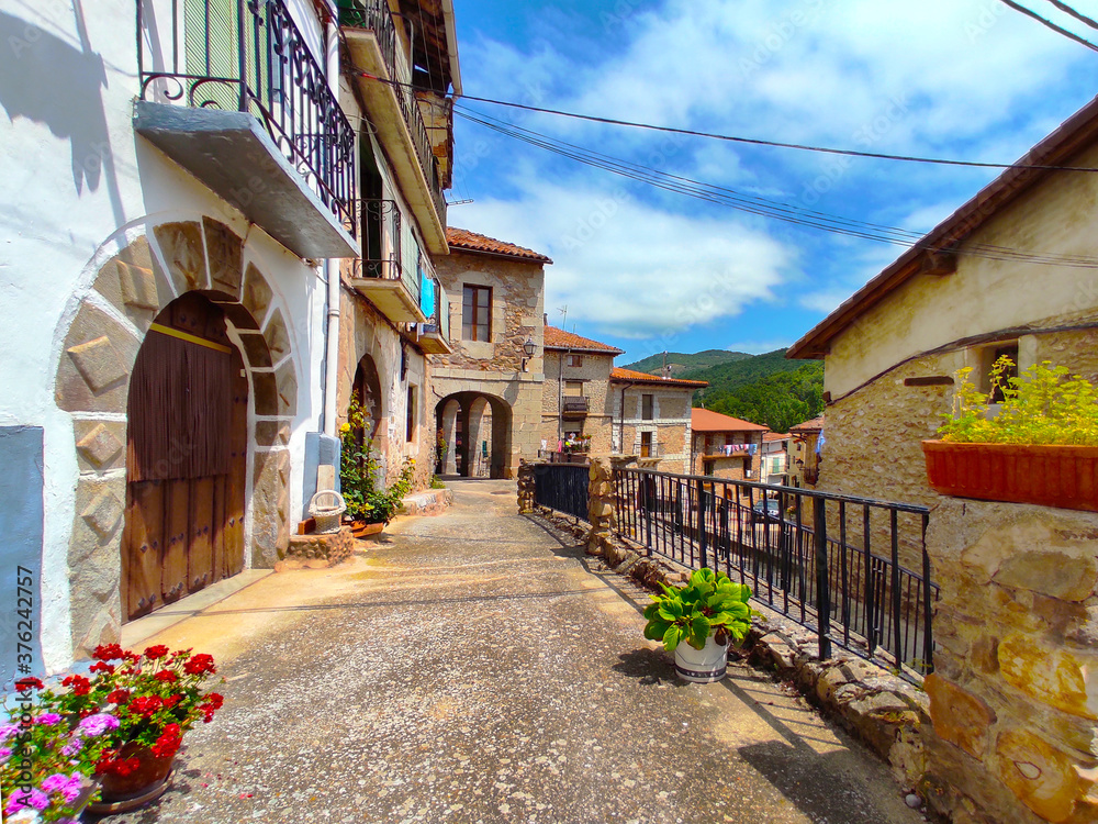 Fototapeta premium Villanueva de cameros