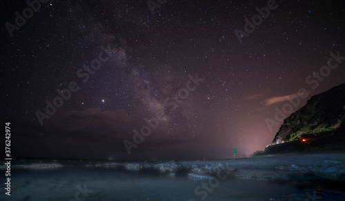 Milky Way on the Ionian Calabrian beach
