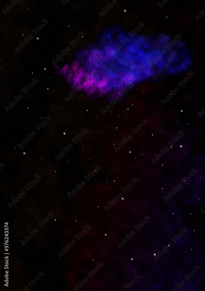 Small part of an infinite star field. Small part of an infinite star field.