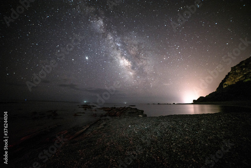 Milky Way on the Ionian Calabrian beach