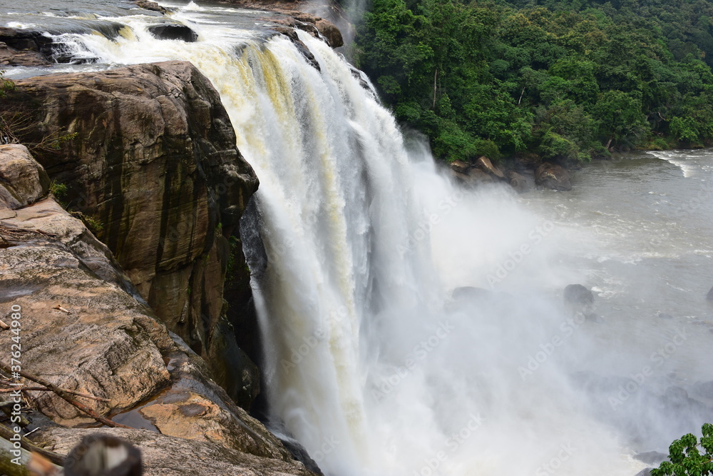Fototapeta premium Athirappilly Water Falls in Kerala India