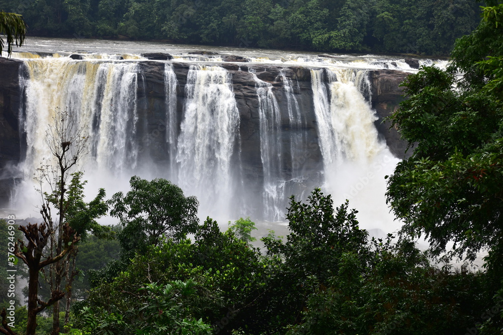 Athirappilly Water Falls in Kerala India