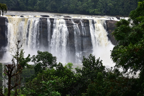 Athirappilly Water Falls in Kerala India