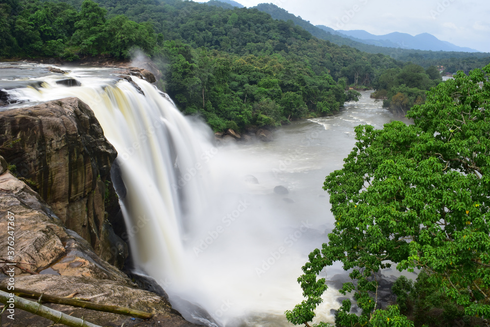 Fototapeta premium Athirappilly Water Falls in Kerala India
