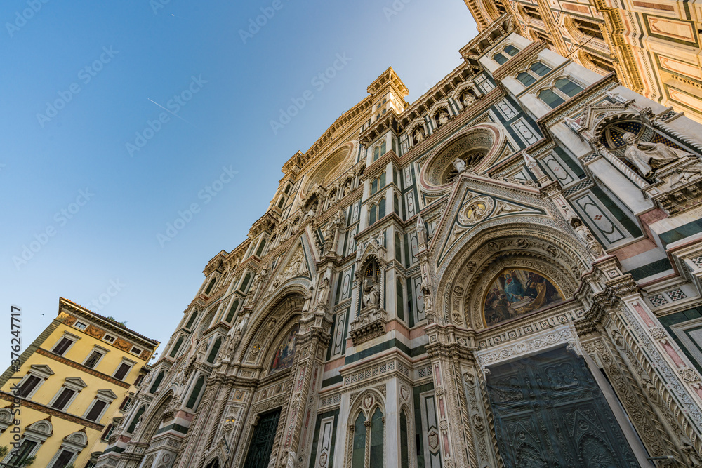Beautiful Cathedral of Santa Maria del Fiore in Florence, Tuscany, Italy