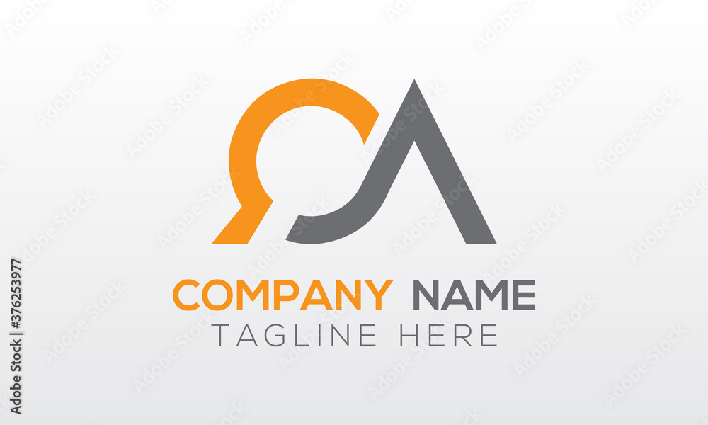 Initial letter QA logo design with creative modern business typography vector template. Creative isolated QA letter logo design Initial letter QA logo design with creative modern business typography vector template. Creative isolated QA letter logo design