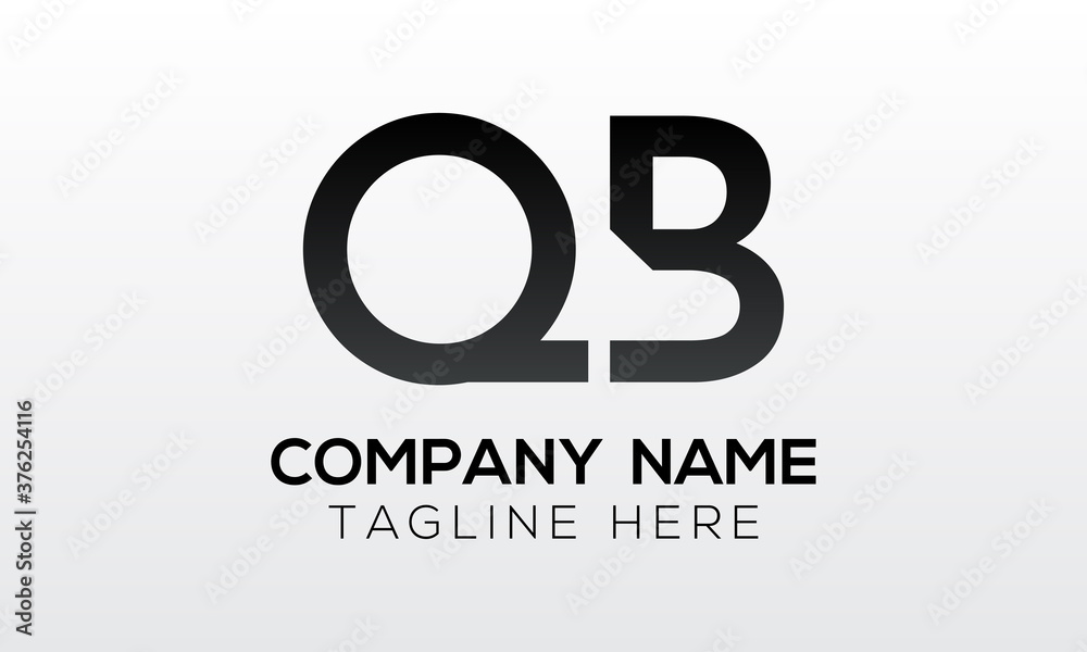 Initial letter QB logo design with creative modern business typography vector template. Creative isolated QB letter logo design Initial letter QB logo design with creative modern business typography vector template. Creative isolated QB letter logo design