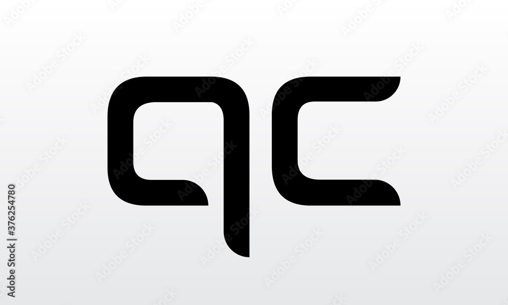 Initial letter QC logo design with creative modern business typography vector template. Creative isolated QC letter logo design Initial letter QC logo design with creative modern business typography vector template. Creative isolated QC letter logo design