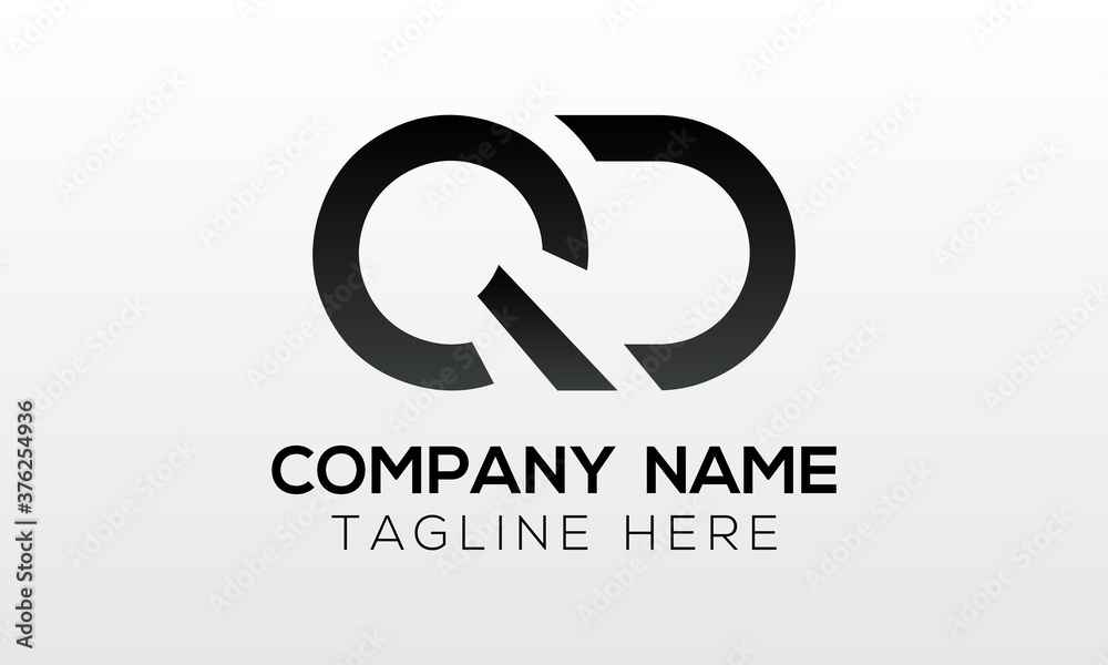 Initial letter QD logo design with creative modern business typography vector template. Creative isolated QD letter logo design Initial letter QD logo design with creative modern business typography vector template. Creative isolated QD letter logo design