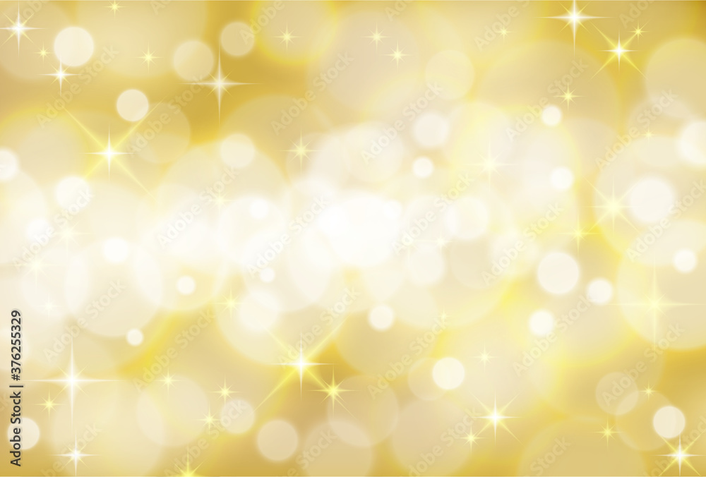黄金に輝くキラキラ背景素材 Stock Vector Adobe Stock