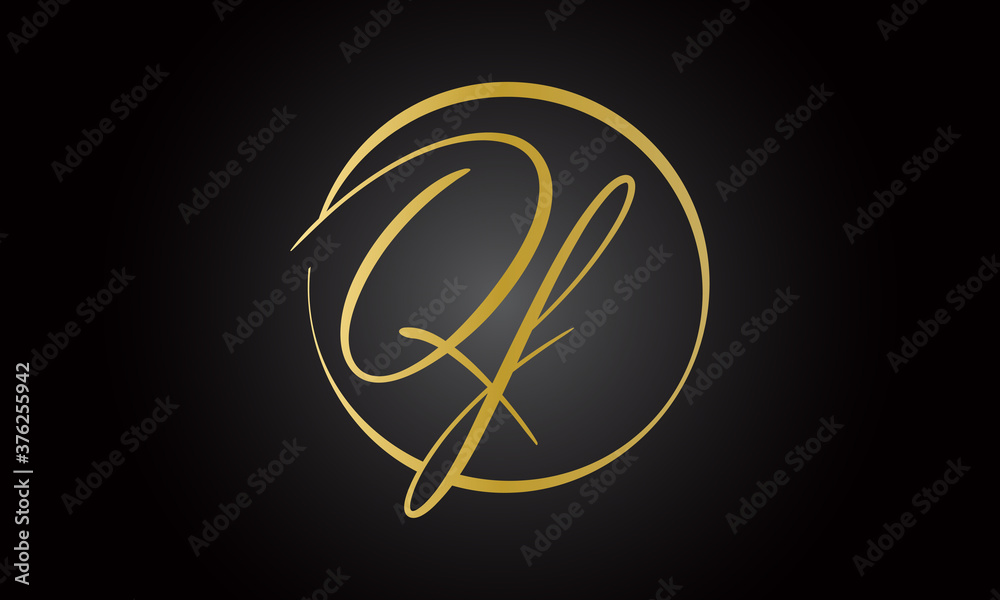 Initial letter QF logo design with modern business typography vector template. Creative isolated QF letter logo design Initial letter QF logo design with modern business typography vector template. Creative isolated QF letter logo design
