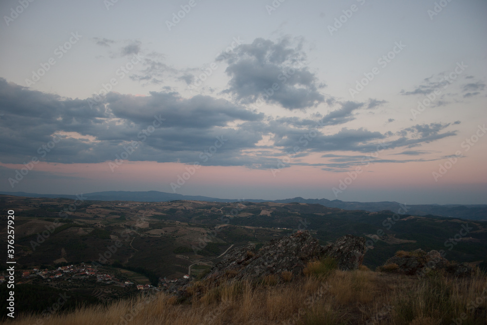 horizonte colorido