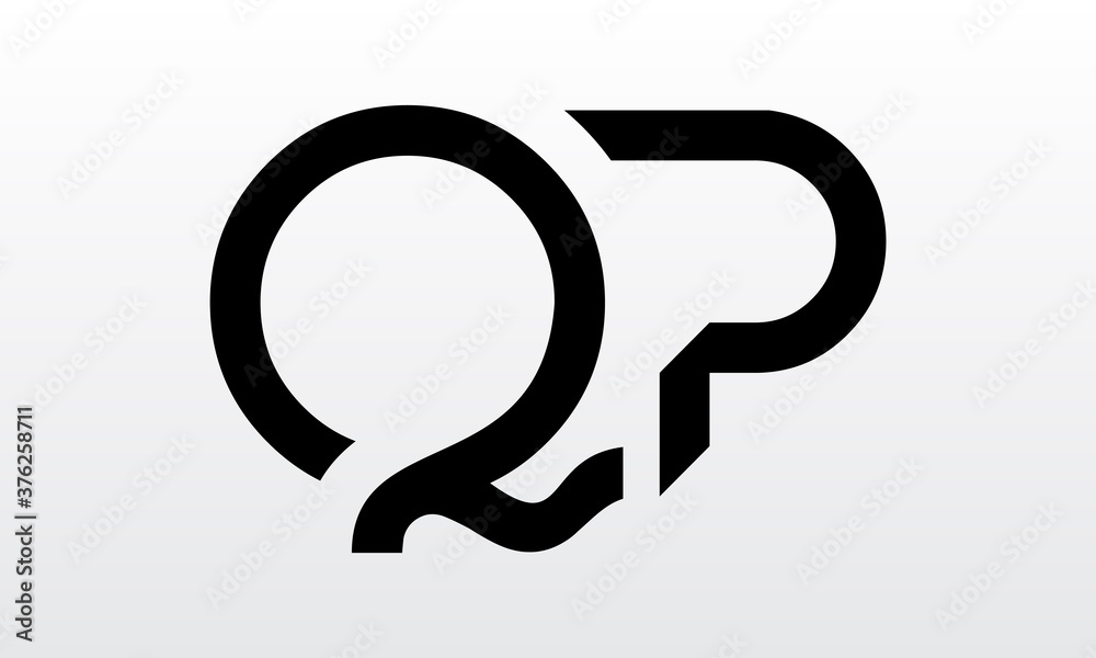 Initial letter QP logo design with modern business typography vector template. Creative isolated QP letter logo design Initial letter QP logo design with modern business typography vector template. Creative isolated QP letter logo design