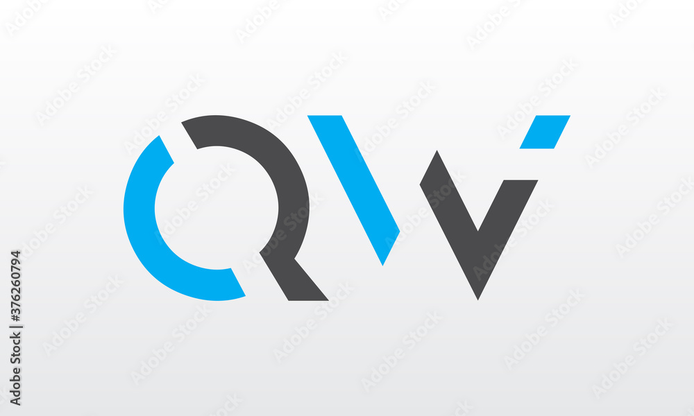 Initial letter QW logo design with modern business typography vector template. Creative isolated QW letter logo design Initial letter QW logo design with modern business typography vector template. Creative isolated QW letter logo design