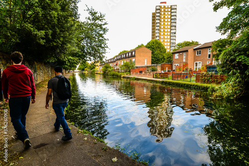 Reflections on the canals