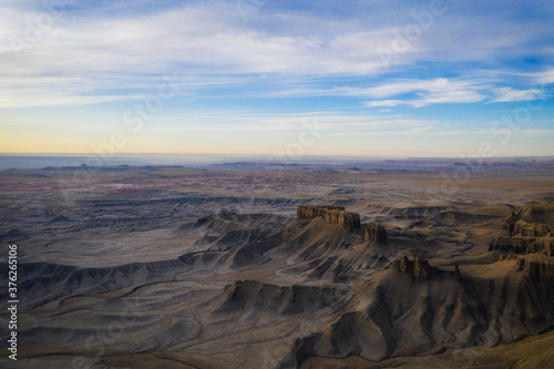 Skyline View of Blue Valley in Utah