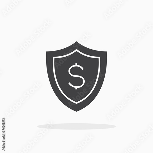 Money protection icon.