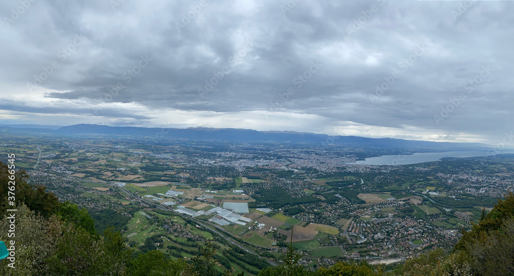 view of the mountains