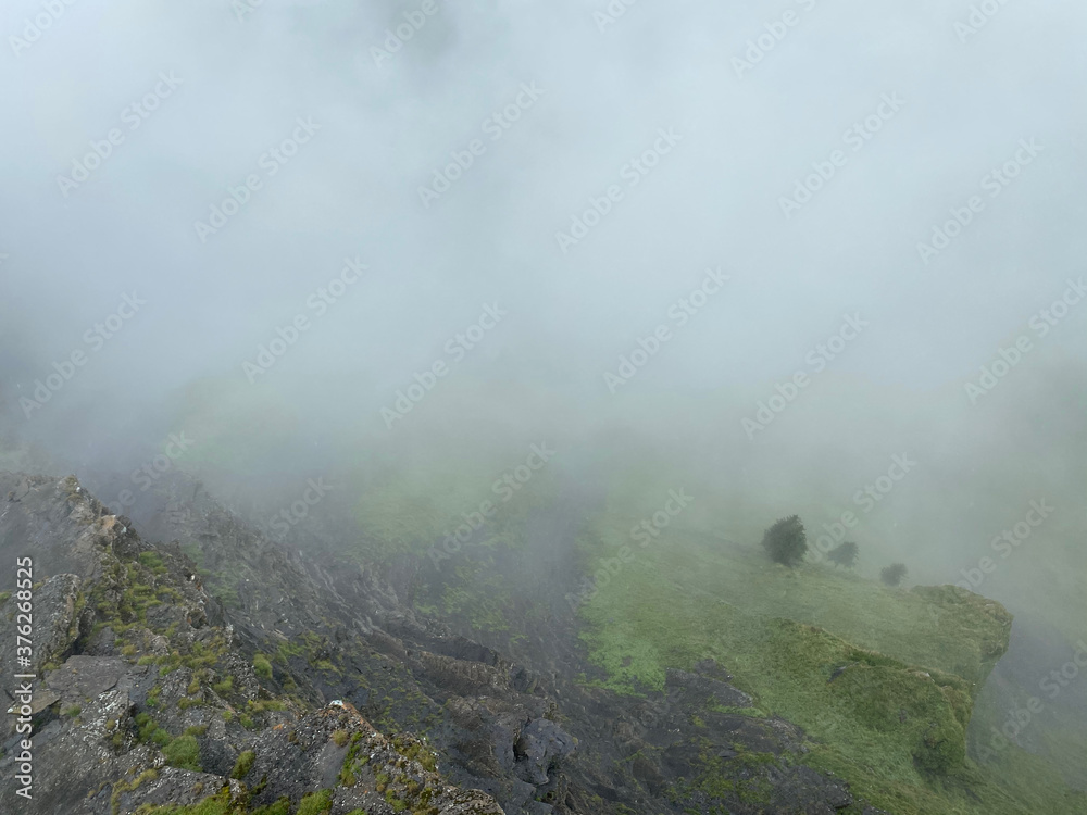 misty mountain landscape misty mountain landscape