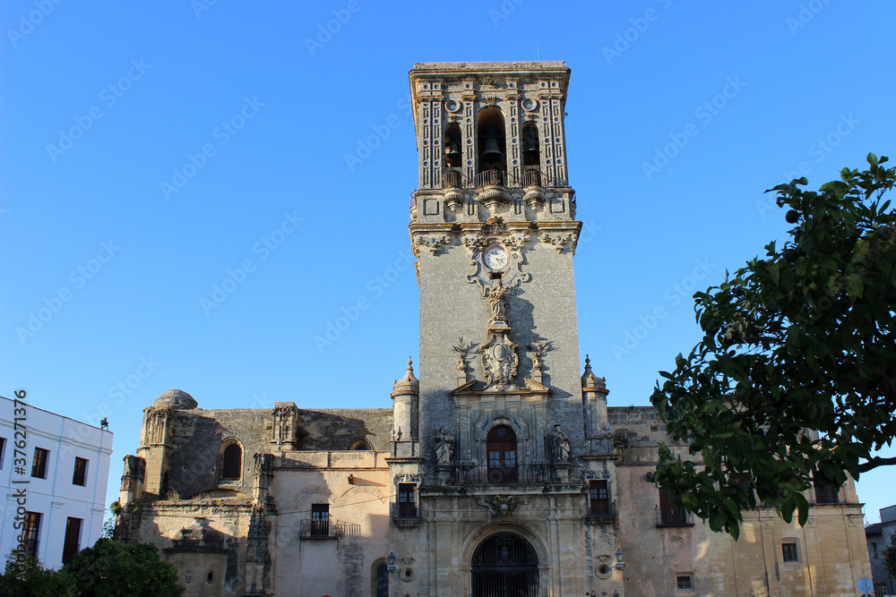 Church of Arcos de la Frontera, town of Cádiz (Andalucia, Spain)