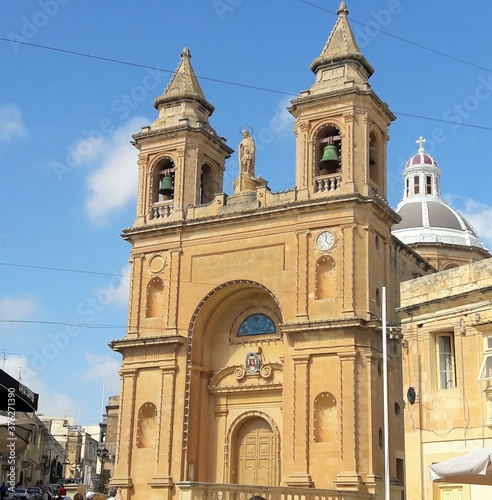 A church in Malta seen from a different angle