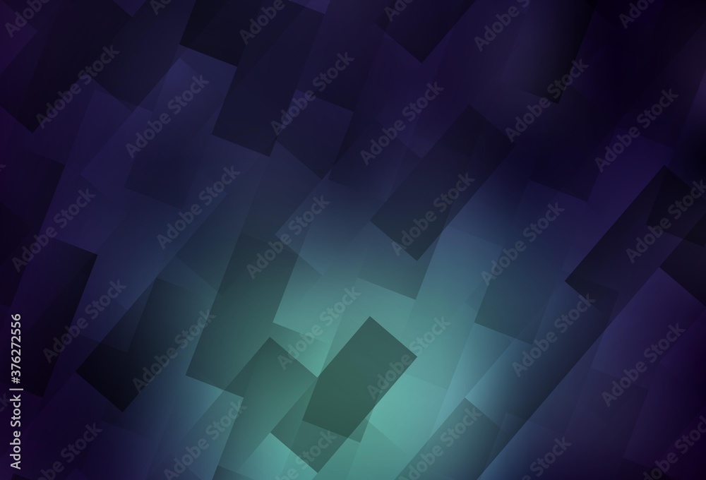 Dark Blue, Green vector backdrop with rhombus. Dark Blue, Green vector backdrop with rhombus.