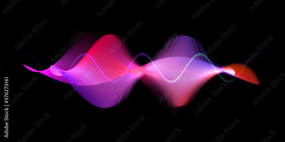 Sound wave colorful gradient abstract background. Sound wave colorful gradient abstract background.
