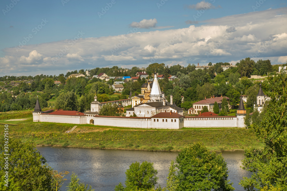 Holy Dormition monastery in Staritsa. Tver Oblast. Russia