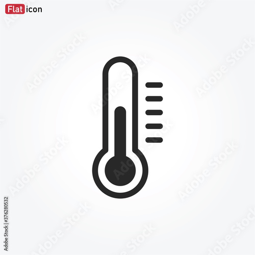 Wallpaper Mural Thermometer icon vector . Temperature sign Torontodigital.ca