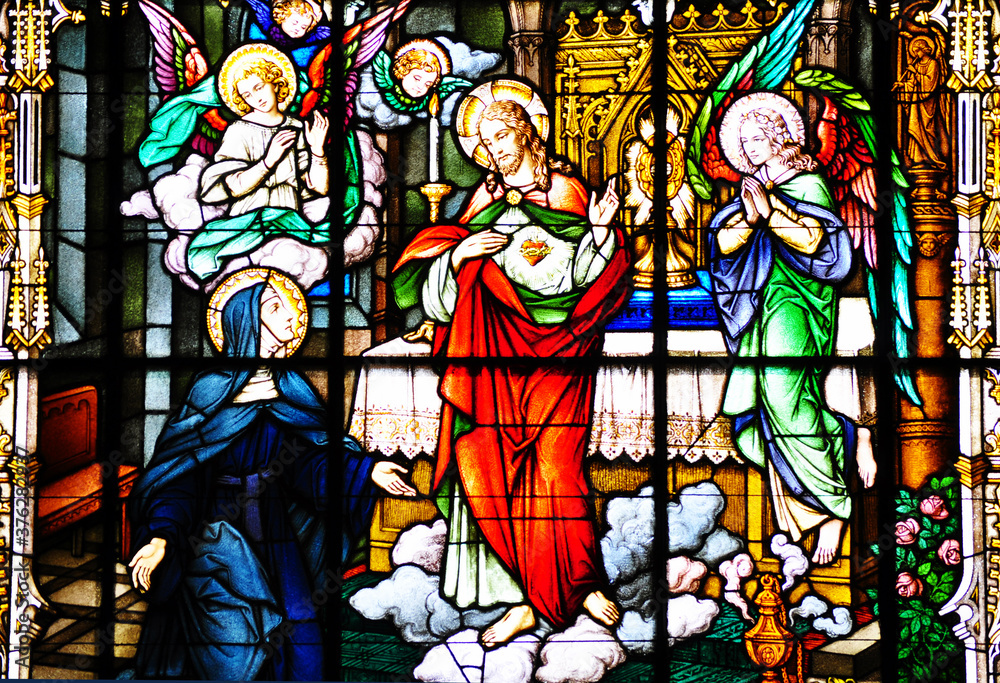 stained glass window stained glass window