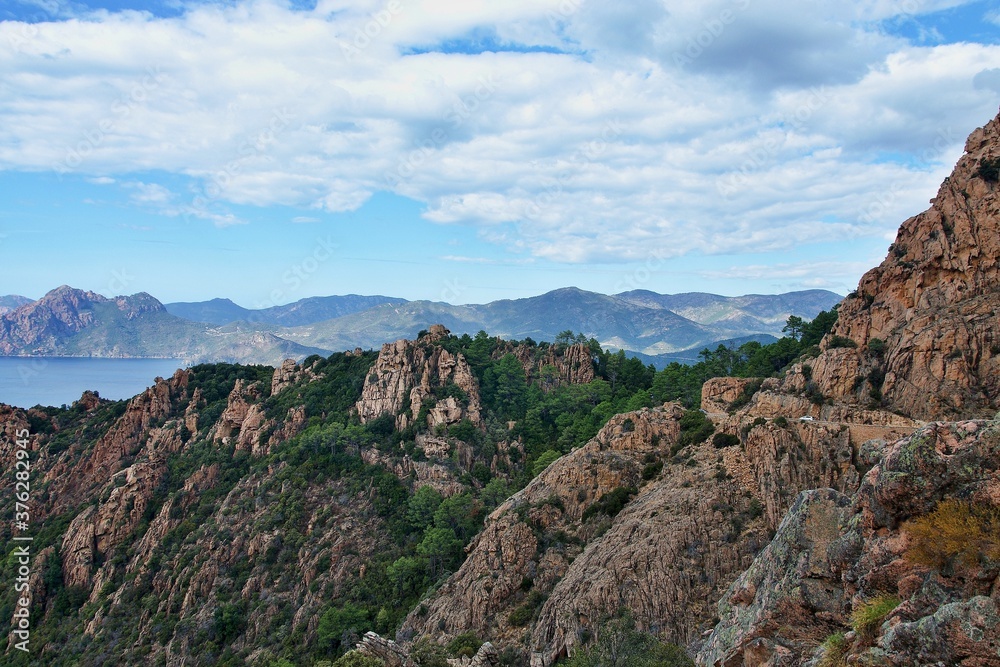 Corsica-outlook at the Calanche Corsica-outlook at the Calanche