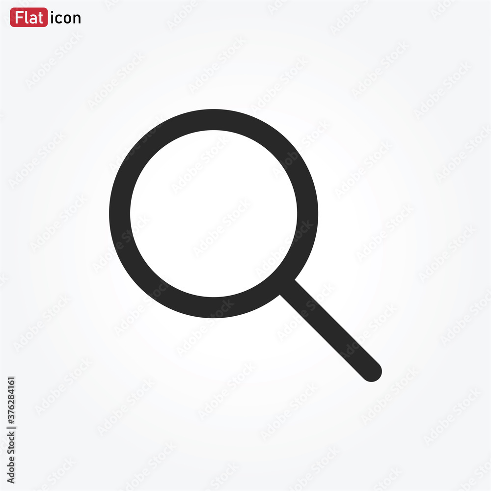 Magnify icon vector . Search sign Magnify icon vector . Search sign