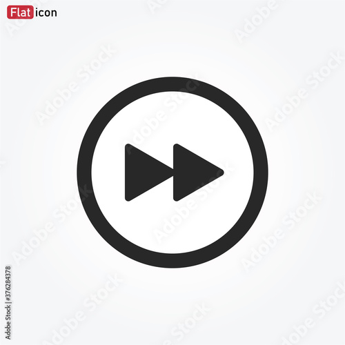 Free Download Forward icon vector . Forward sign - GFXLoad