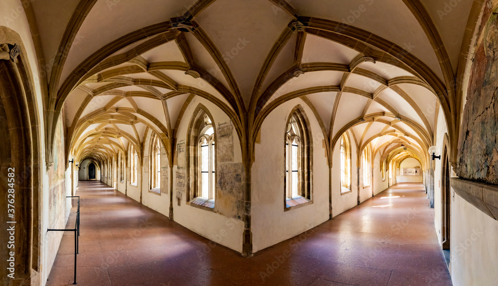 Kloster Blaubeuren Bogengänge Panorama