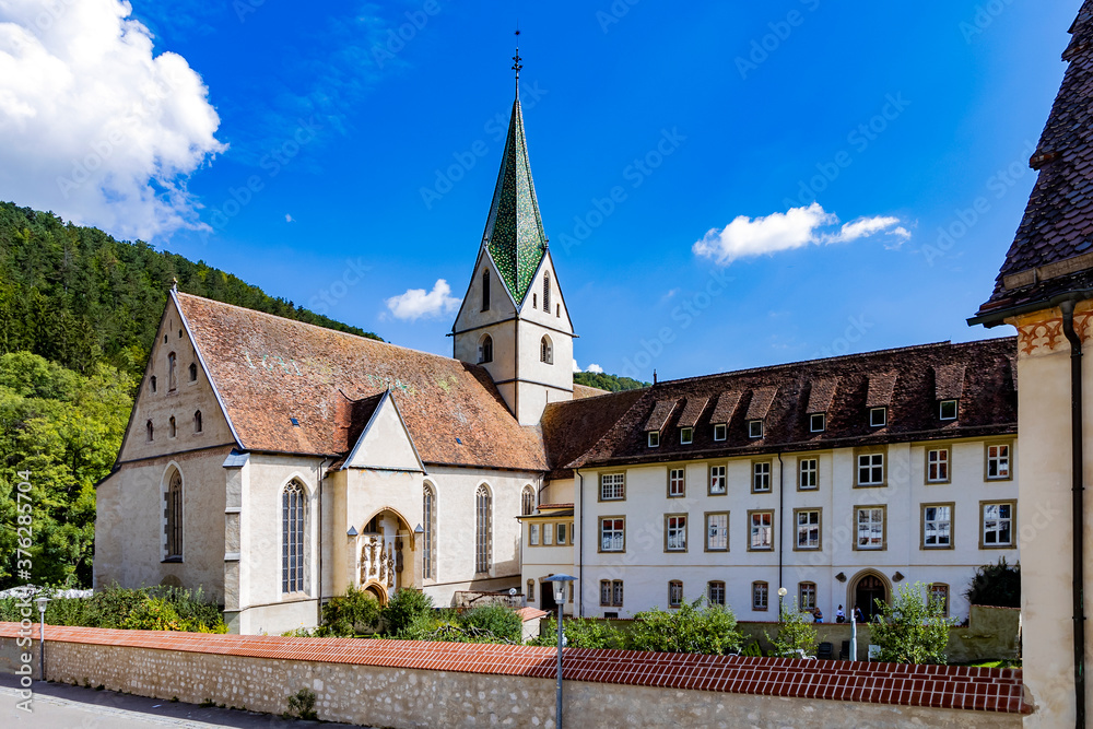Fototapeta premium Kloster Blaubeuren von außen