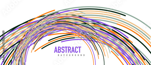 Аbstract moving colorful lines vector backgrounds for cover, placard, poster, banner or flyer