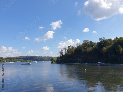 Blick auf den Baldeneysee in Essen-Werden