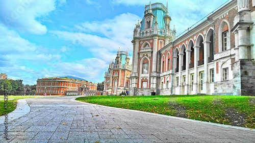 HDR Russia Moscow summer Museum Tsaritsyno Palace of the Empress