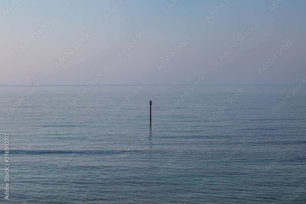 A Calm Seascape on the Isle of Wight