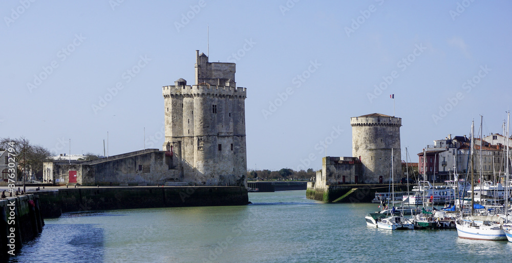 La Rochelle entrée du vieux port